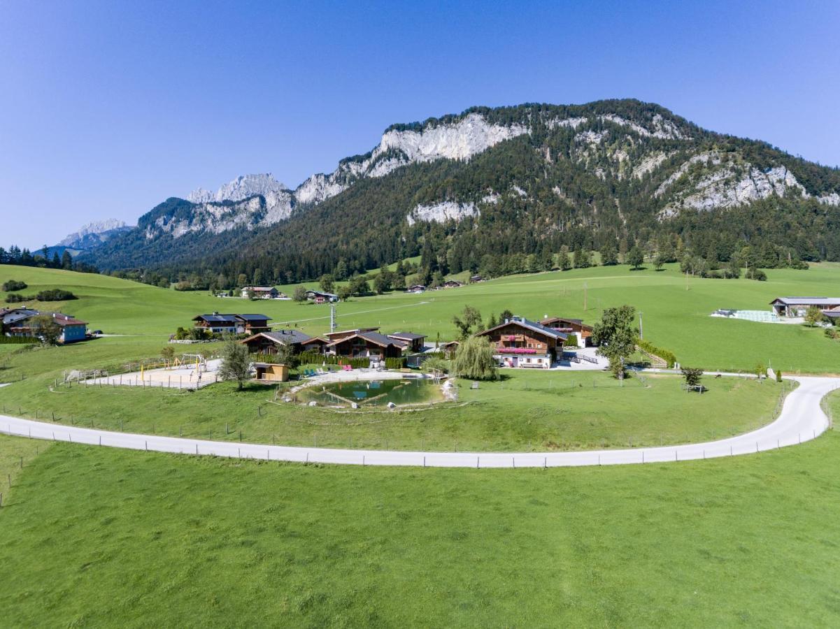 Narzenhof Wellness Chalets, Familien & Luxus Apartments Am Bauernhof Sankt Johann in Tirol Exteriér fotografie