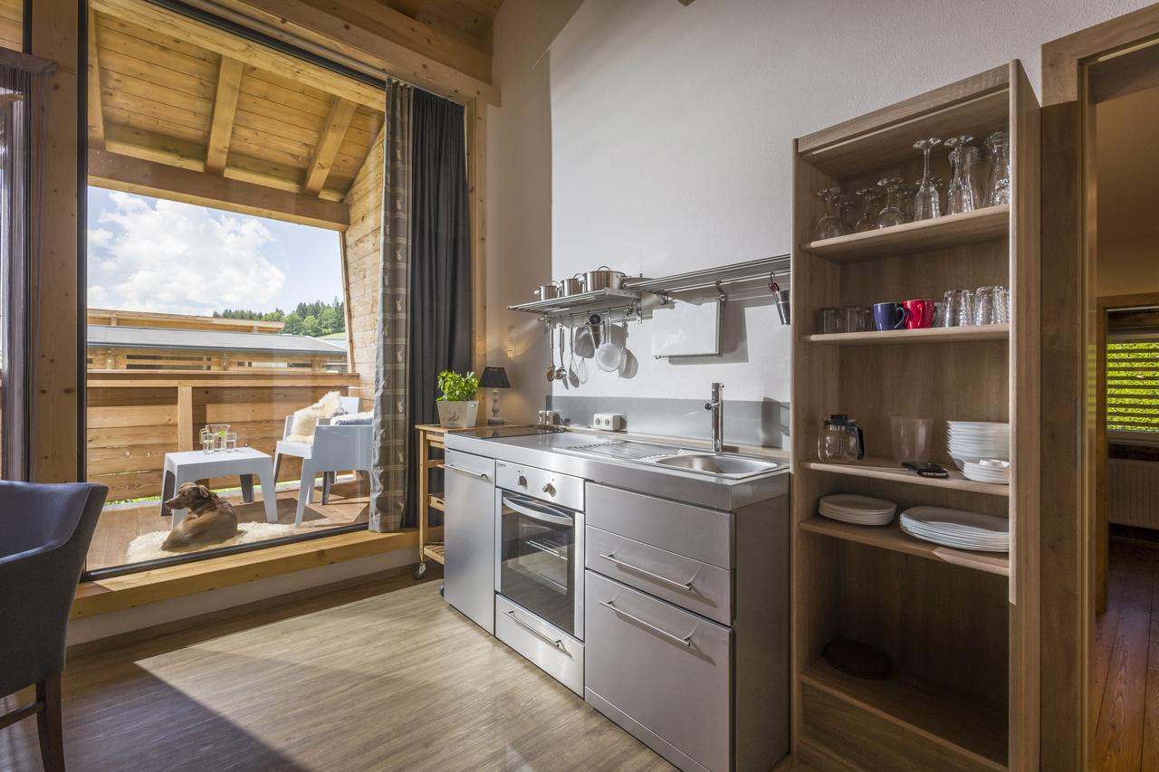 Narzenhof Wellness Chalets, Familien & Luxus Apartments Am Bauernhof Sankt Johann in Tirol Exteriér fotografie