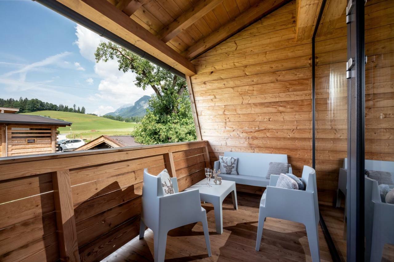 Narzenhof Wellness Chalets, Familien & Luxus Apartments Am Bauernhof Sankt Johann in Tirol Exteriér fotografie